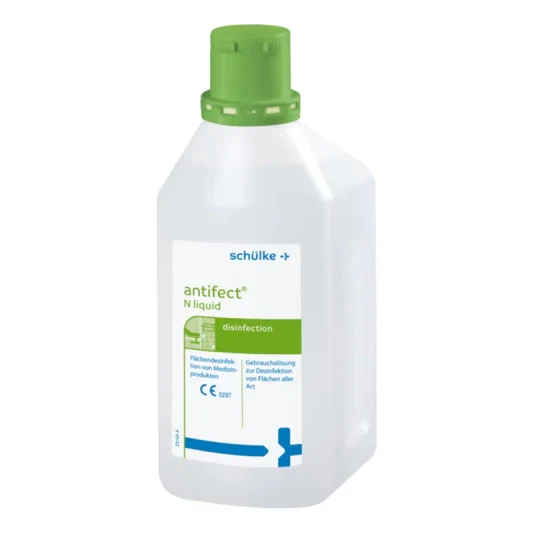 Weiße 500-ml-Flasche Flächendesinfektionsmittel von schülke